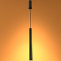 Lámpara de suspensión LED negro de 15W, perfecta para cocinas modernas con una luz blanca fría de 4000K que ilumina espacios contemporáneos.