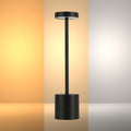 Lámpara de columna LED portátil con control CCT, ideal para salas modernas y espacios de trabajo contemporáneos.