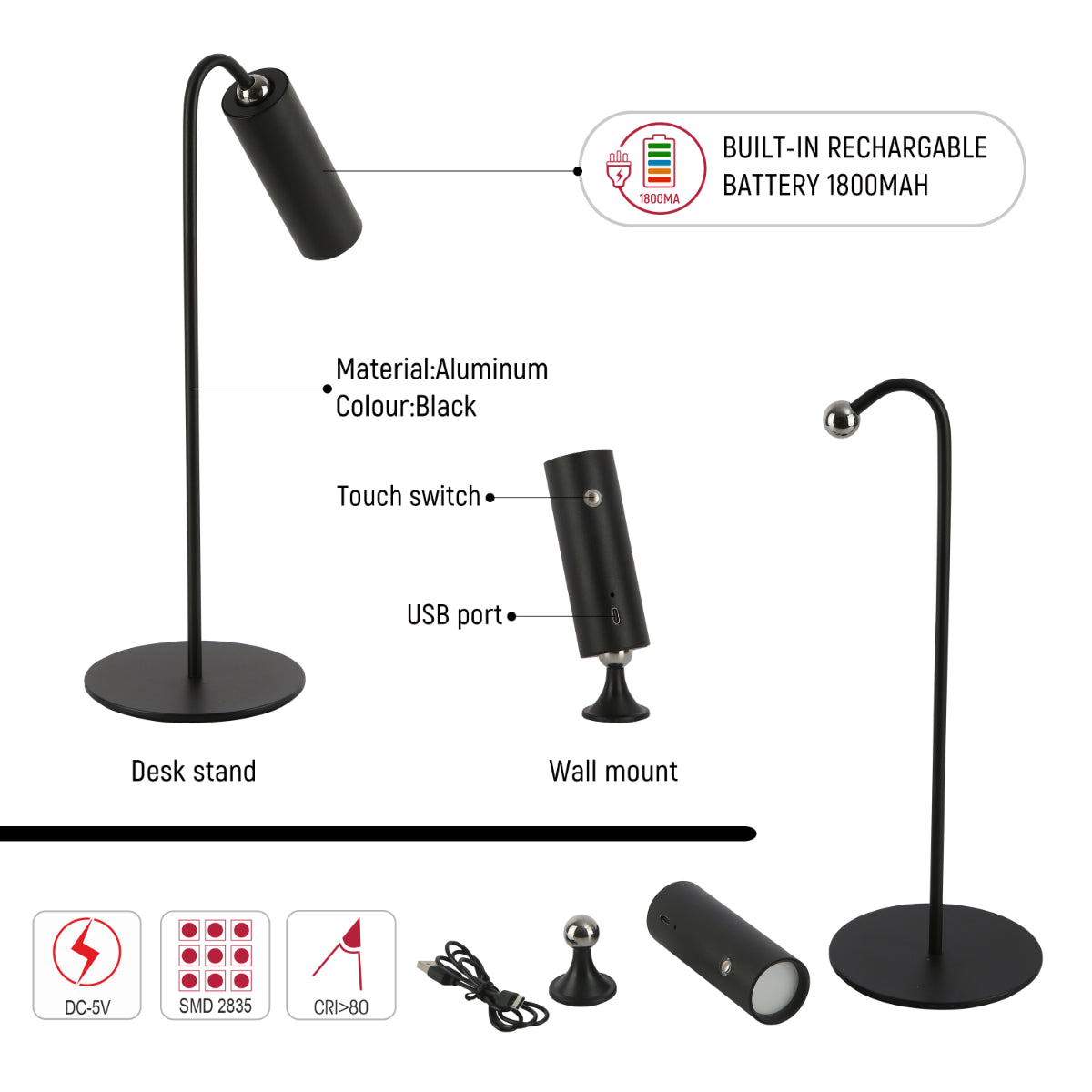 Dibujo técnico de lámpara LED Magna Lume, con dimensiones y guía de instalación, ideal para oficinas modernas y espacios de trabajo.