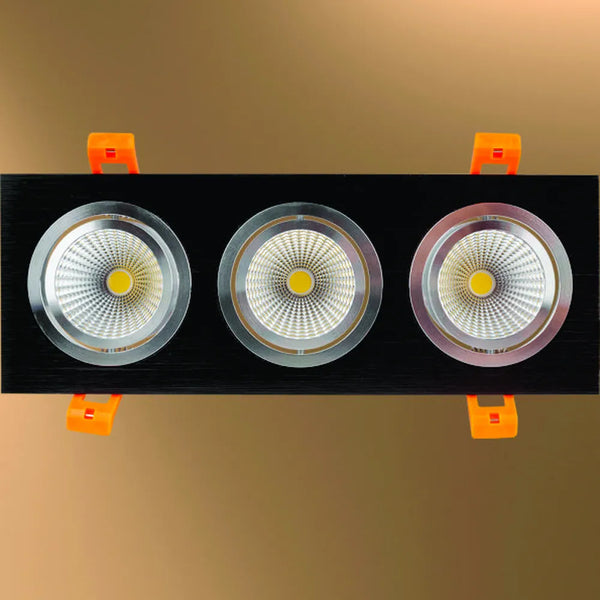 LED Downlight TEKLED  LED OC002C 3х5W 4500K BLACK -165-153263--165-153263