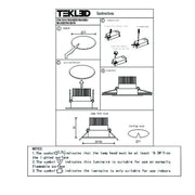 User manual for LED OC003A 1х5W 4000K WHITE-165-03320-165-03320