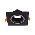 GU10 Downlight Fijación TEKLED Bajo UGR Fijo Empotrado GU10 Downlighter Cuadrado-1 Lámpara-143-03400