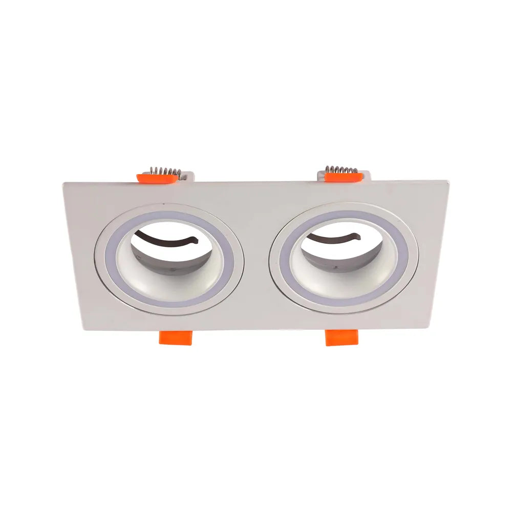Foco empotrado GU10 TEKLED Low UGR Fijo Foco Empotrado GU10 Cuadrado-2 Lámpara-143-03403