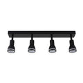 DDL0084/4 GU10 4- wattsay Spotlight Color Negro (TEKLED)