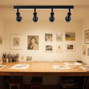 DDL0084/4 GU10 4- wattsay Spotlight Color Negro (TEKLED)