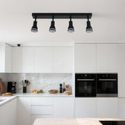 DDL0084/4 GU10 4- wattsay Spotlight Color Negro (TEKLED)