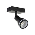 Spotlights TEKLED Luma Cylindro GU10 Foco Negro-172-03208