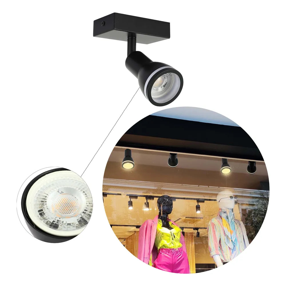 Toma cercana del Foco Spotlight Luma Cylindro GU10-172-03208