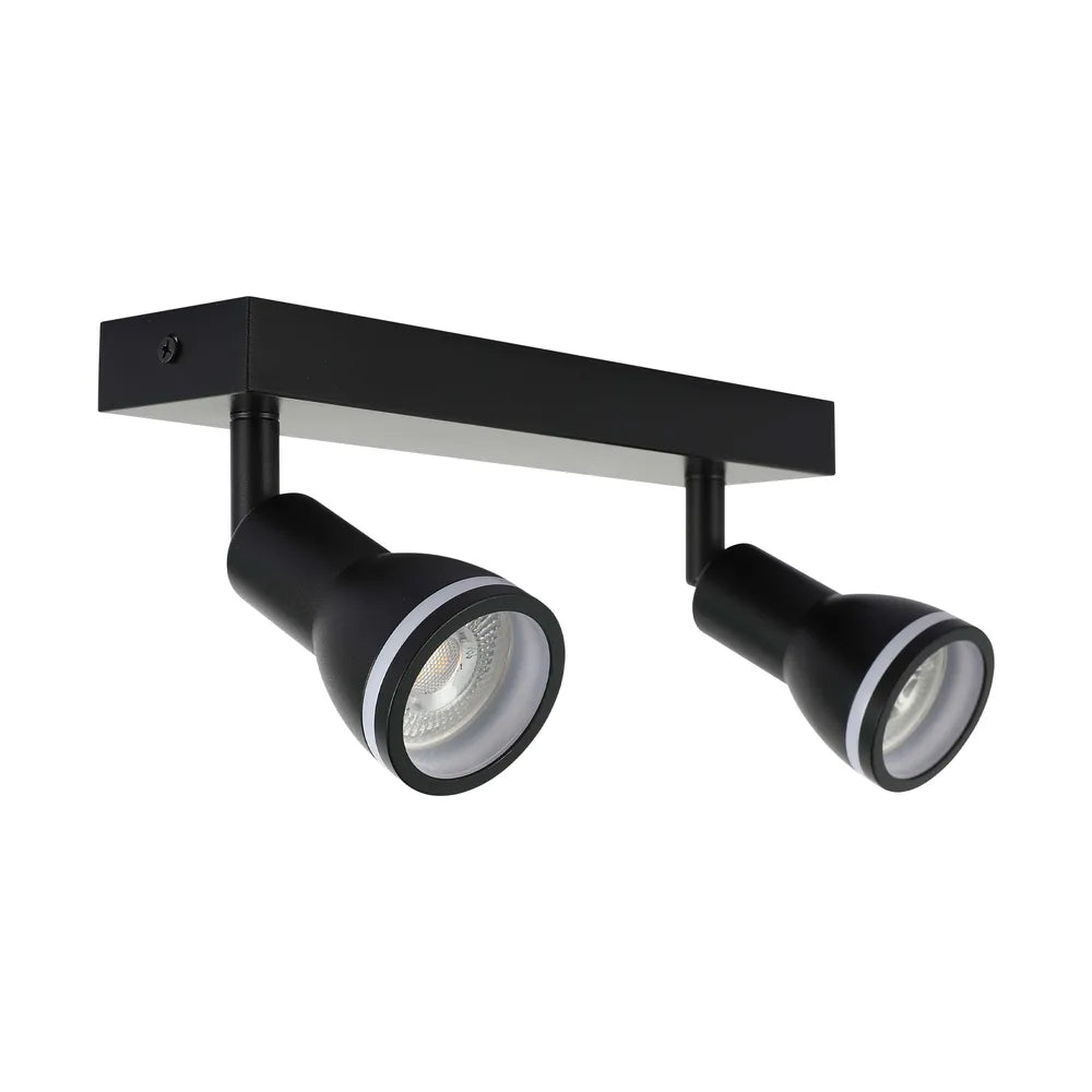 Spotlights TEKLED Luma Cylindro GU10 Accesorio de Foco-Black-172-03210