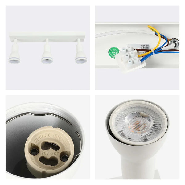 Detalles del Foco Luma Cylindro GU10 Fixture-172-03220