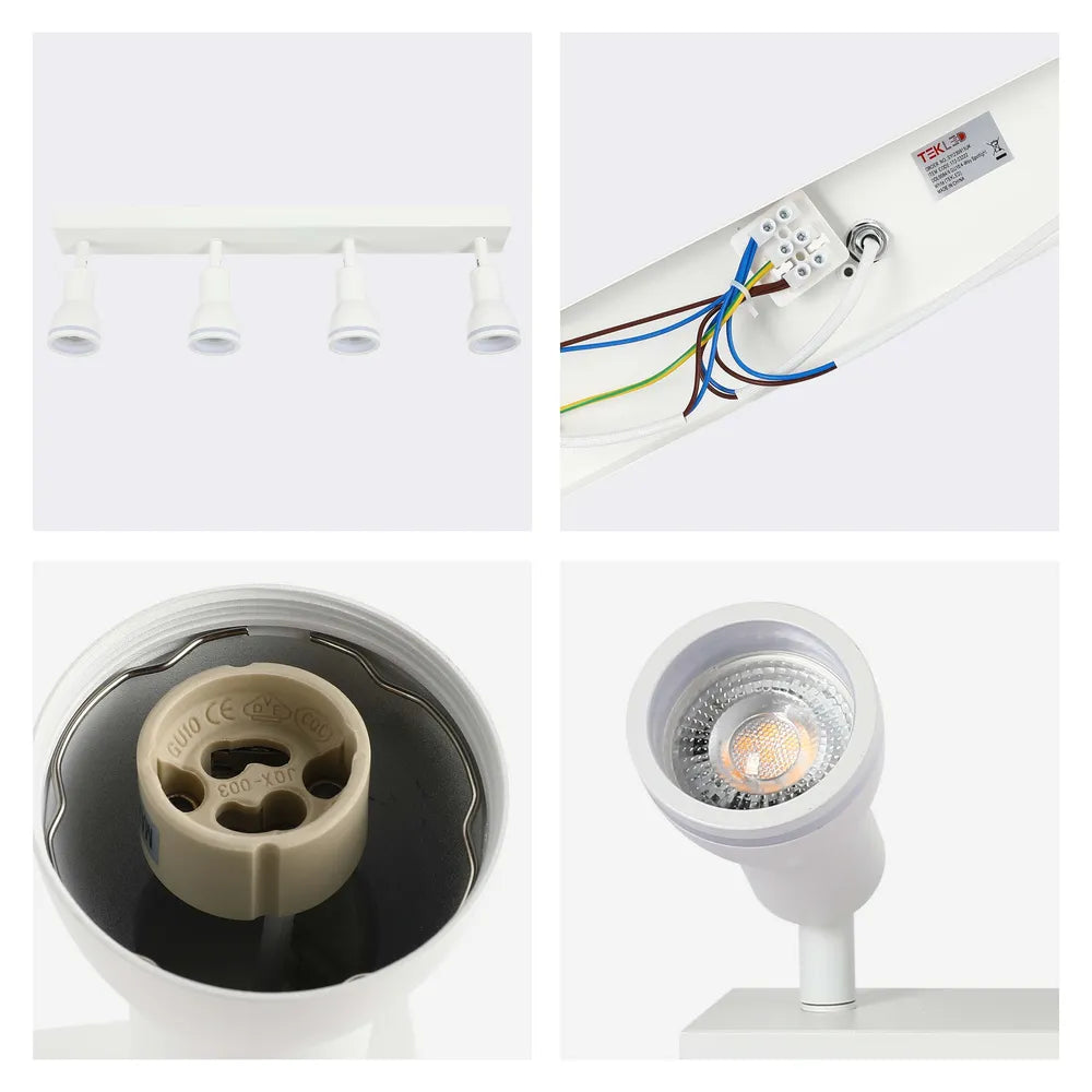 Detalles del Foco Cilíndrico Luma GU10 Luminaria-172-03222