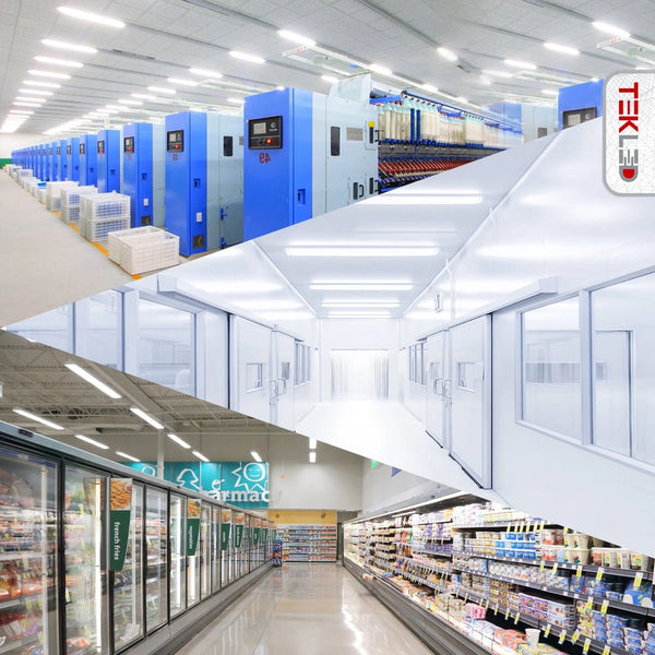 Indoor usage of LED Tri-proof Batten Linear Fitting 48W 4000K Cool White IP65 120cm 4ft