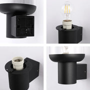 Plano cercano del Farol de Pared Exterior LunaVista-183-03472