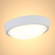 Luz de bulkhead LED IP65, ideal para exteriores e interiores, perfecta para pasillos en decoración moderna y funcional.