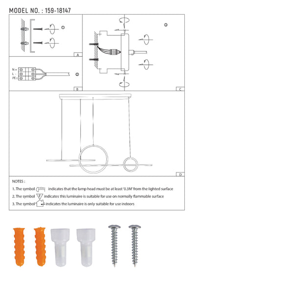 Luz de techo LED negra y moderna, perfecta para comedores escandinavos, que ofrece un diseño elegante y funcional.