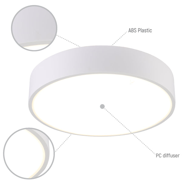 Imagen de luz empotrada LED de 24W, ideal para exteriores e interiores, perfecta para espacios modernos con un diseño funcional y elegante.