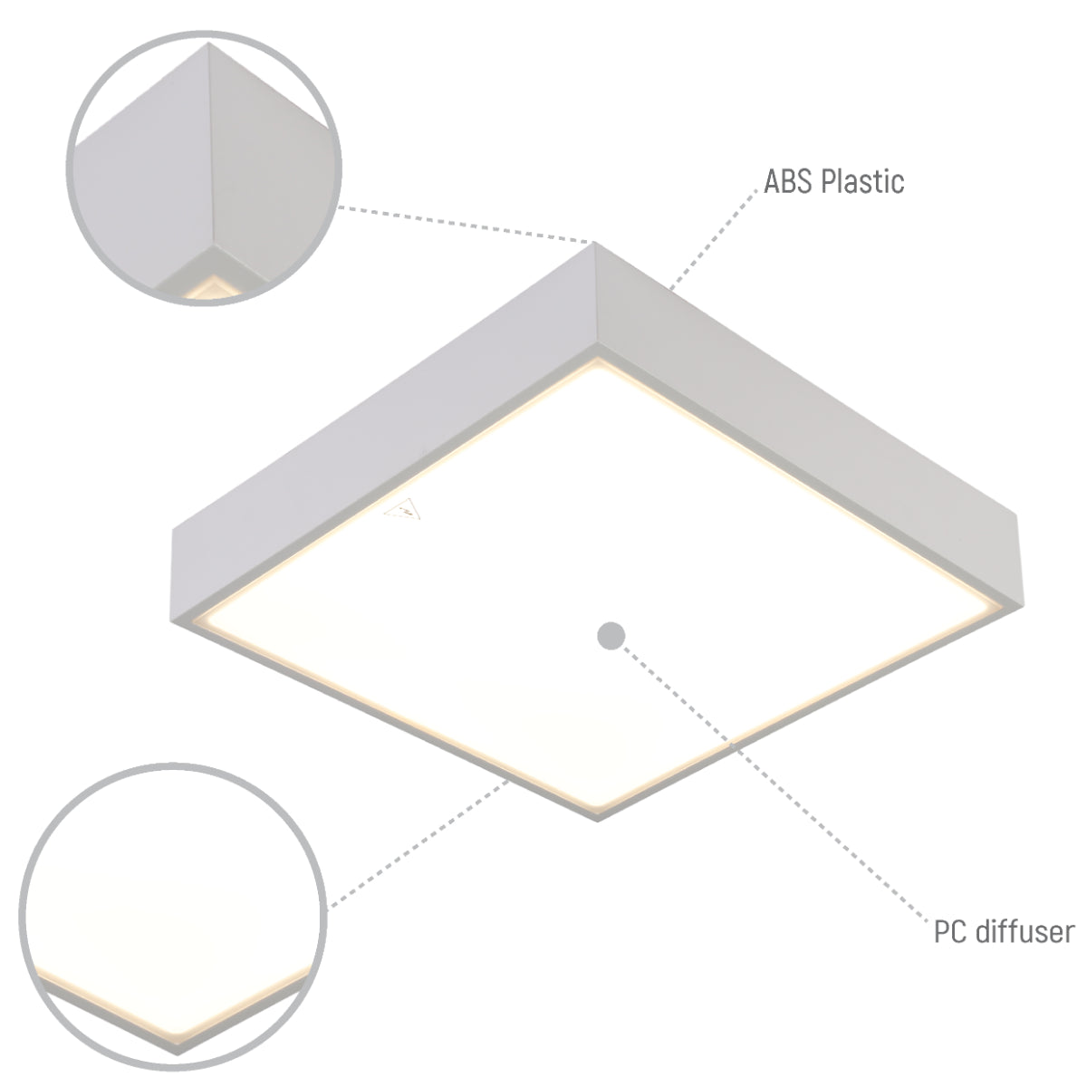 Luz de bulkhead LED de 24W, ideal para exteriores e interiores, perfecta en espacios modernos y minimalistas con diseño elegante.