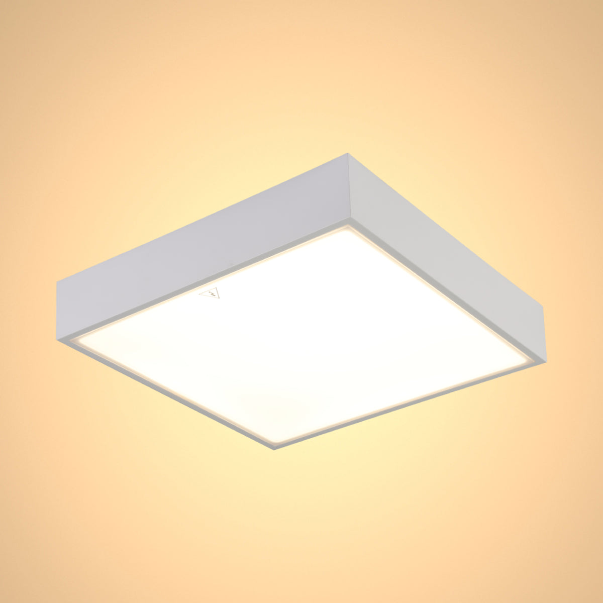 Imagen de un plafón LED elegante, ideal para exteriores, con diseño minimalista y clasificación IP65 para espacios modernos y funcionales.