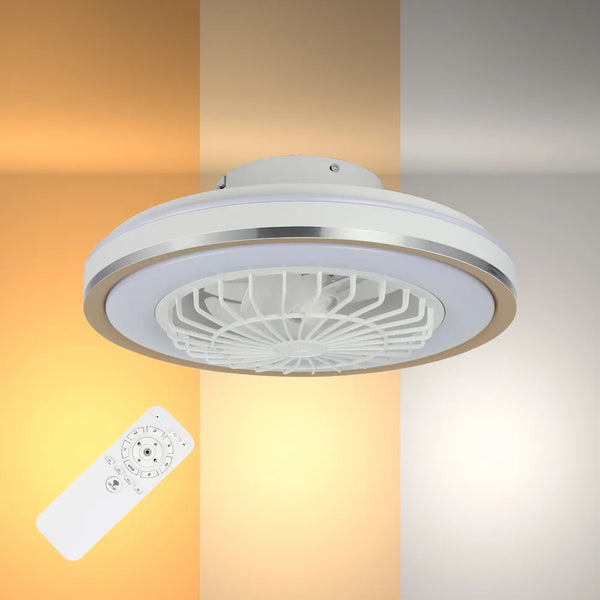 Ceiling Fan LED Light TEKLED Lyustra LED Fan Lamp White 40W D500 (TEKLED)-158-19527--158-19527