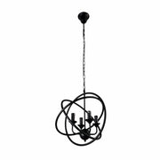Main image of Black 3 Circle Pendant Light with 4xE27 Fitting | TEKLED 158-17582