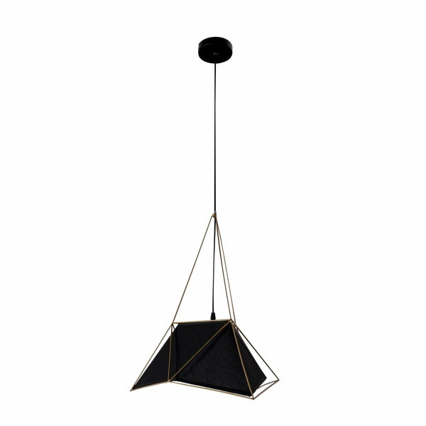 Main image of Murcielago Black Metal Pendant Light with E27 Fitting | TEKLED 159-17378