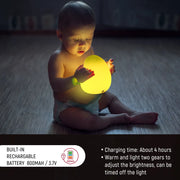 Lámpara Nocturna TEKLED Mango Sleep Lámpara LED Recargable Luz Nocturna-Título Predeterminado-130-03778