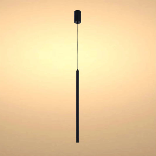 Lámpara colgante cilíndrica delgada - 5W, 4000K blanco frío, IP20