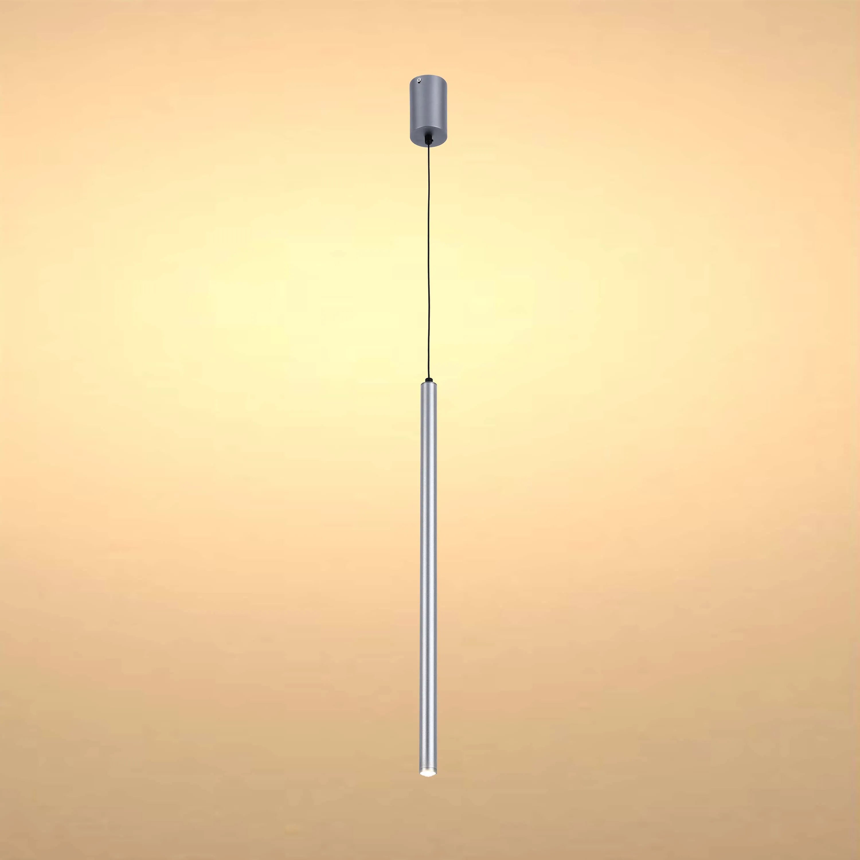 Lámpara colgante cilíndrica delgada - 5W, 4000K blanco frío, IP20