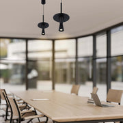 Lámpara colgante minimalista en forma de trompeta - 7W LED, 4000K luz blanco frío, IP20