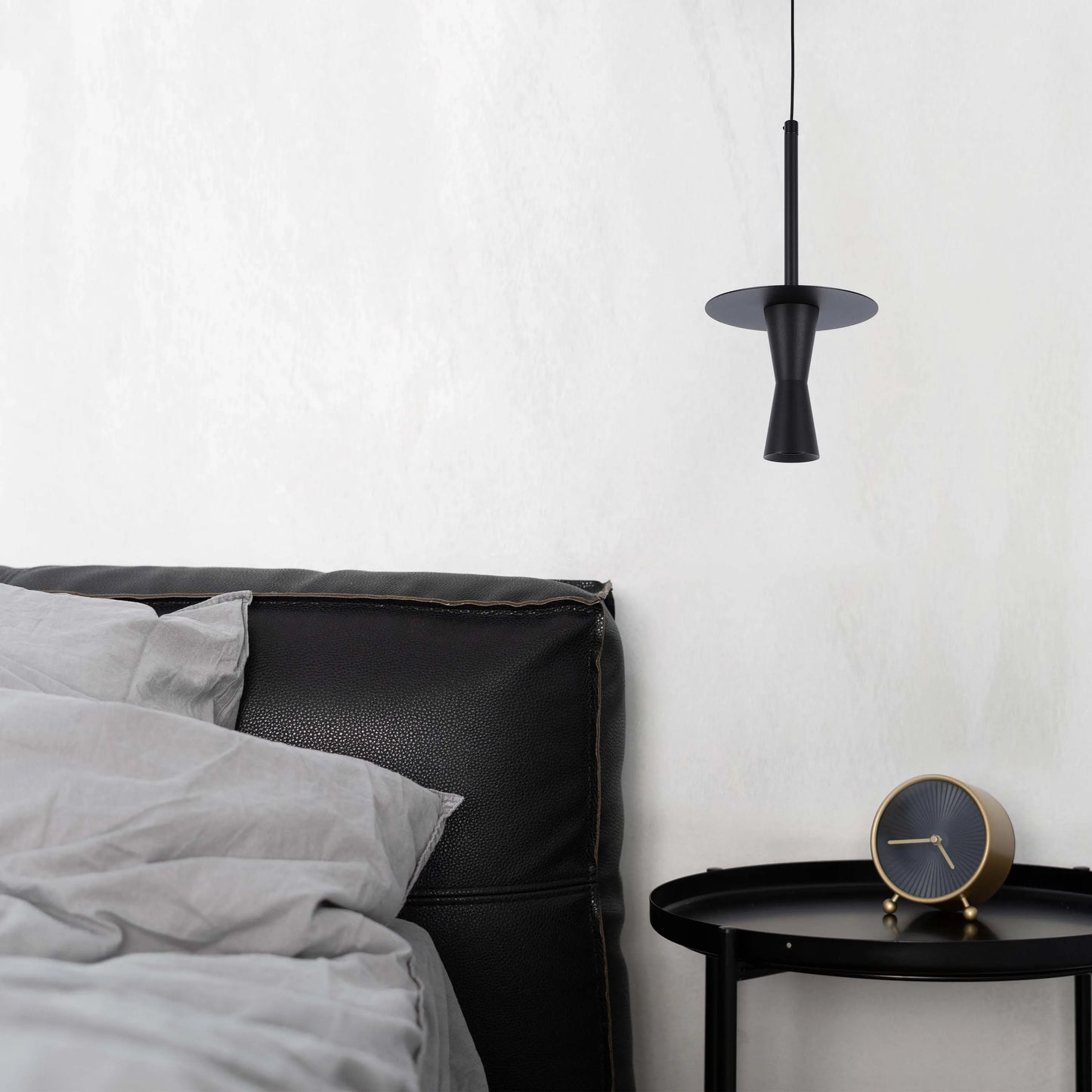 Lámpara colgante minimalista en forma de trompeta - 7W LED, 4000K luz blanco frío, IP20