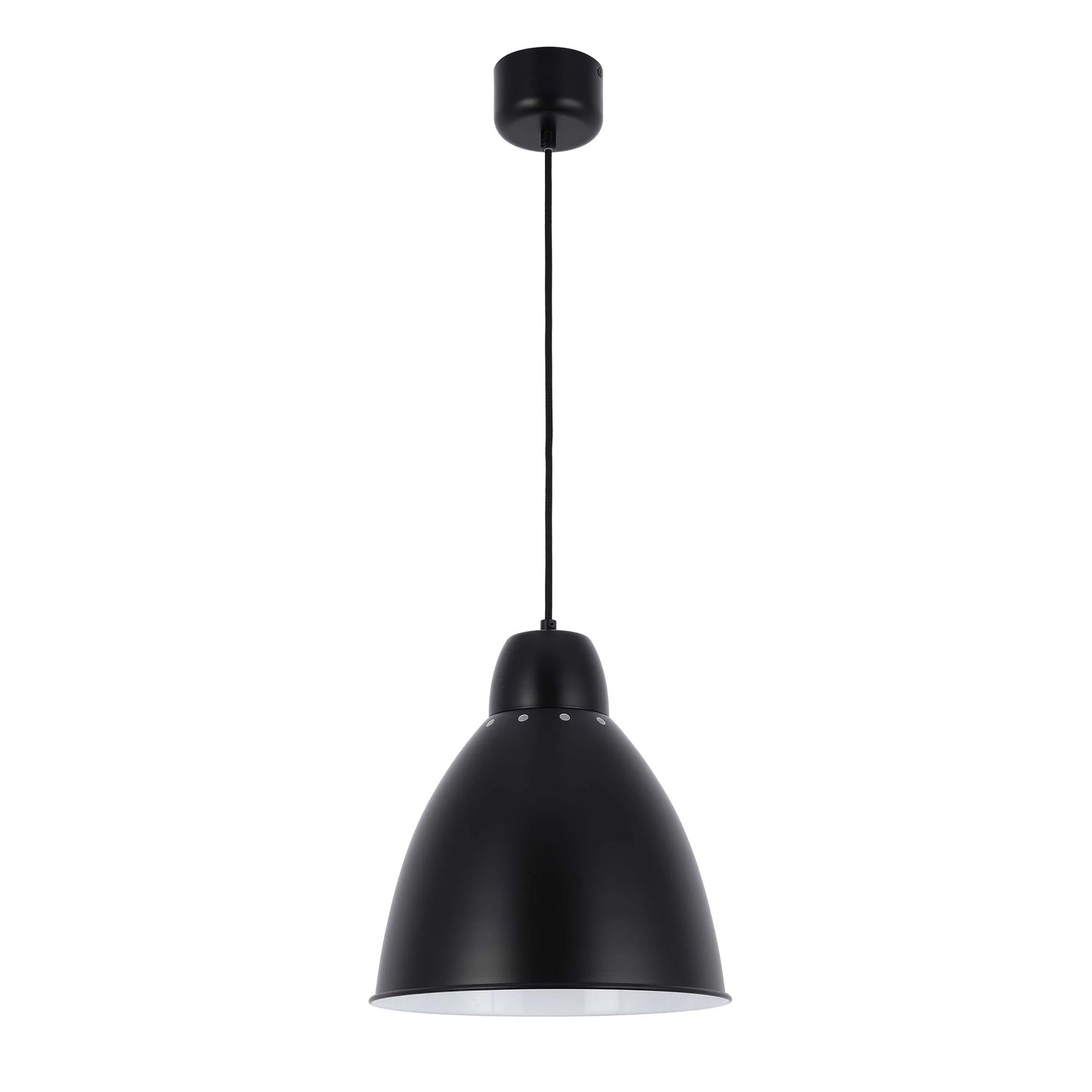 Lámpara colgante moderna tipo campana – Diámetro 300 mm, casquillo E27, cable ajustable