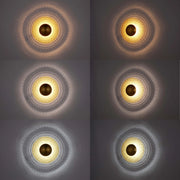 Lámpara de pared LED decorativa redonda - 5W, 3CCT, 270 mm