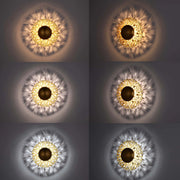 Lámpara de pared LED decorativa redonda - 5W, 3CCT, 270 mm