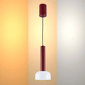 Lámpara colgante LED cilíndrica minimalista - 8W, 3CCT, 340 mm de largo