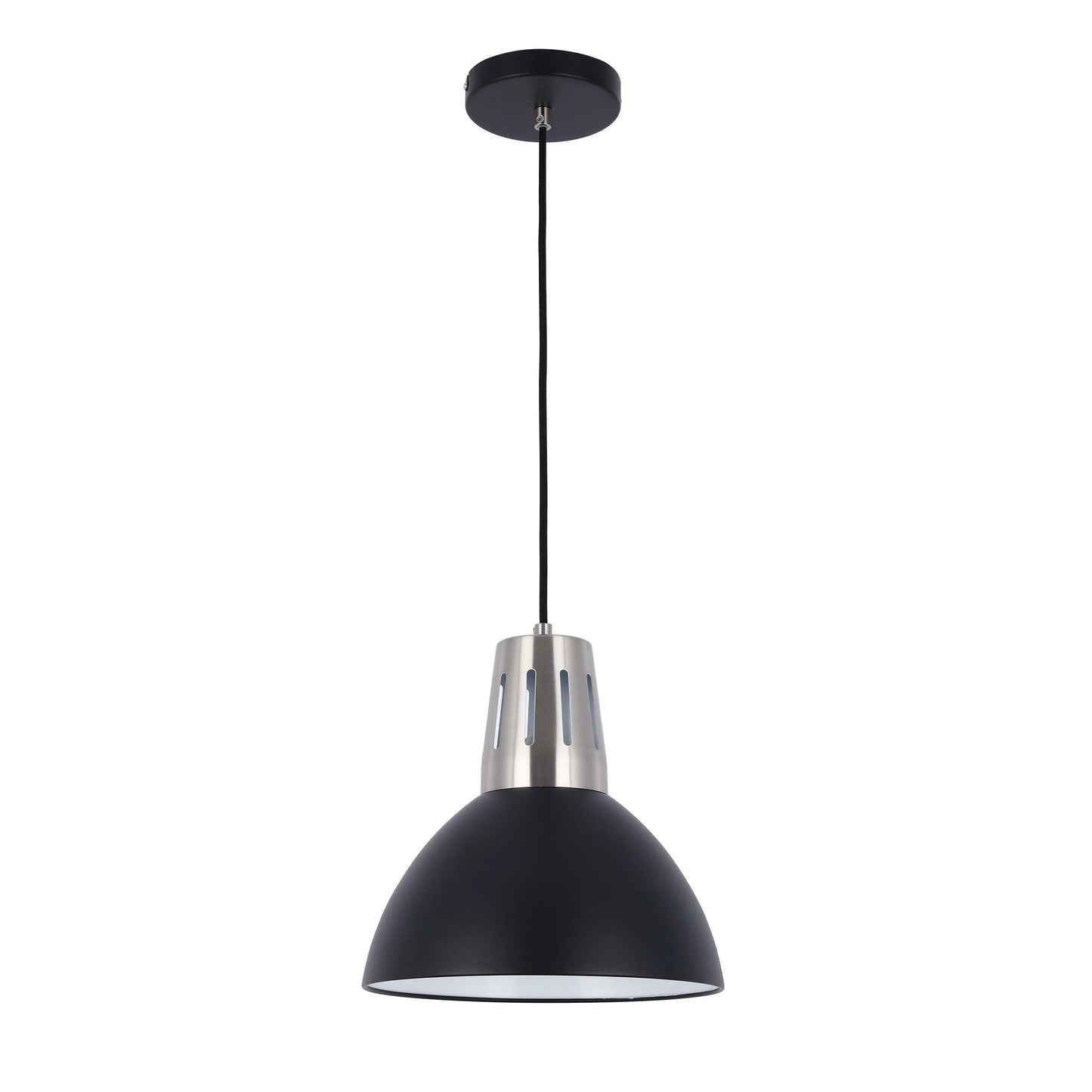 Lámpara colgante moderna tipo cúpula – Casquillo E27, diámetro 280 mm, regulable