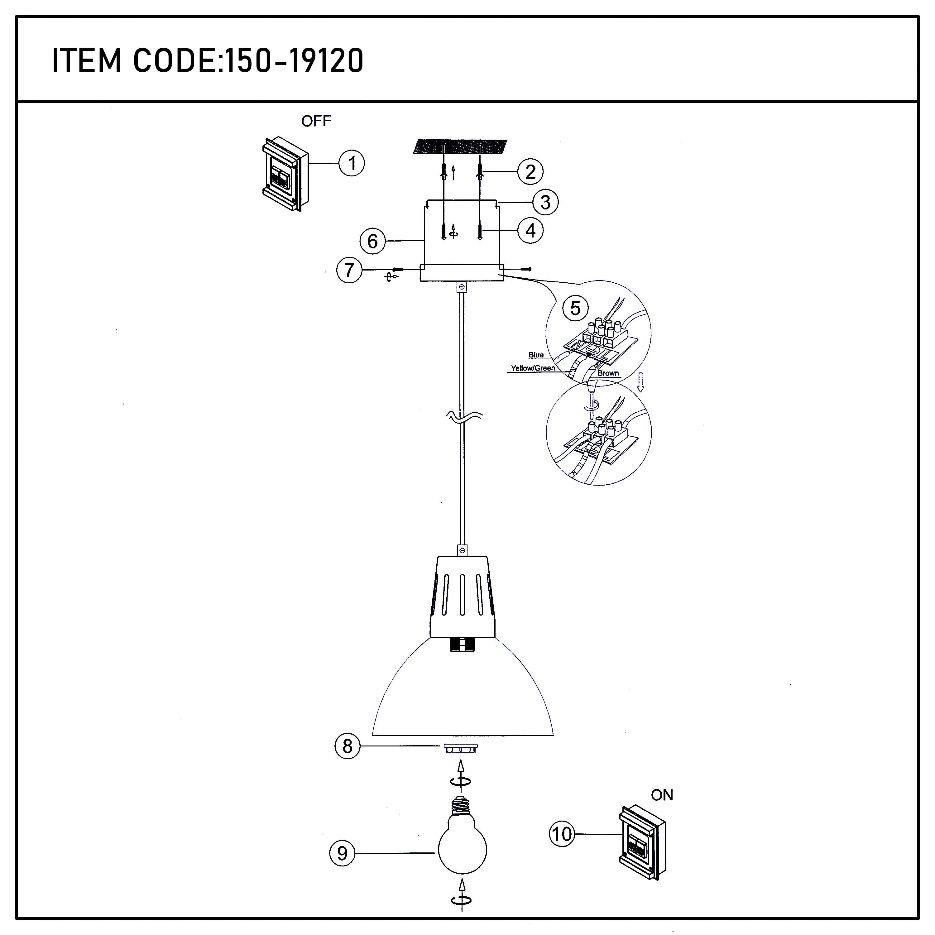 Lámpara colgante moderna tipo cúpula – Casquillo E27, diámetro 280 mm, regulable