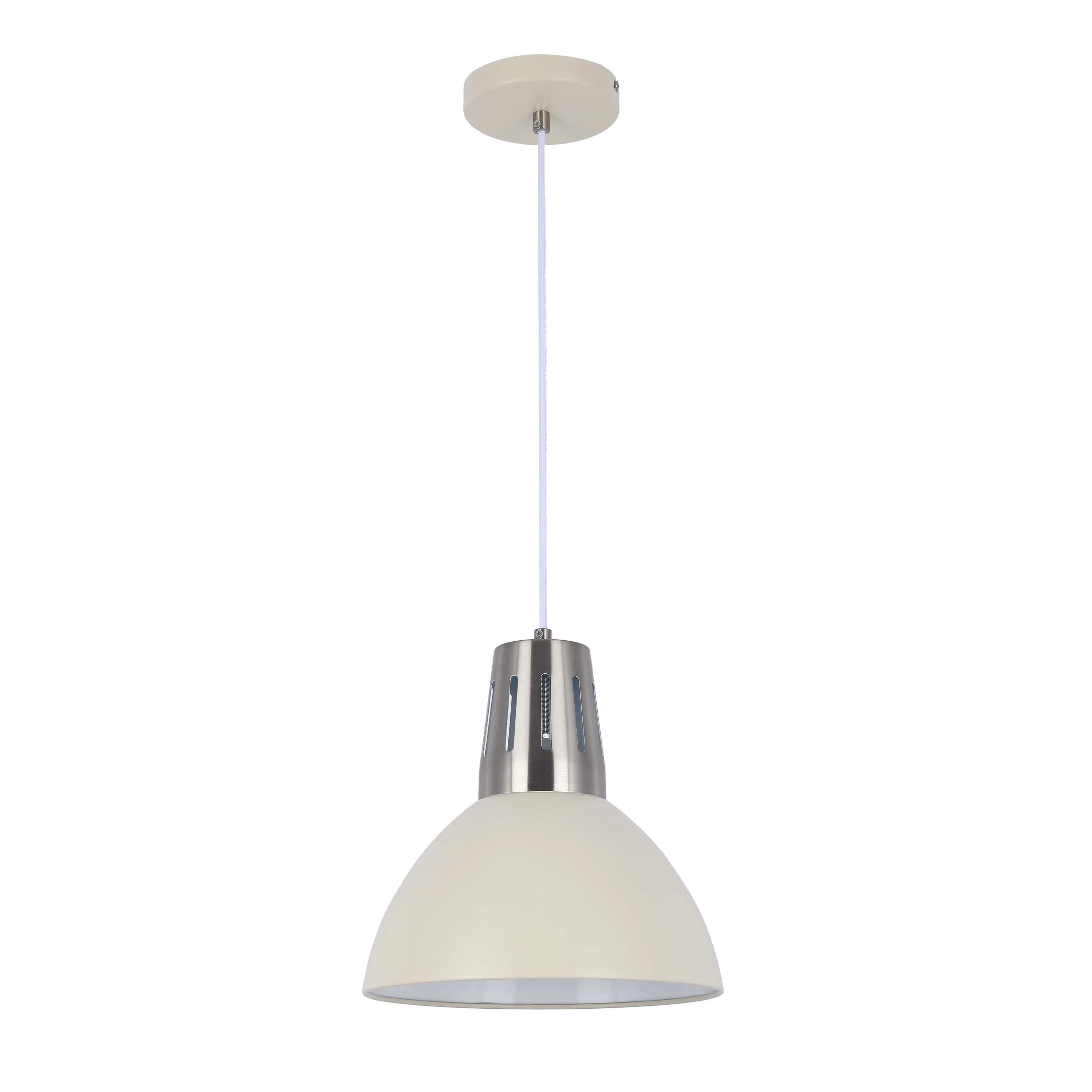 Lámpara colgante moderna tipo cúpula – Casquillo E27, diámetro 280 mm, regulable