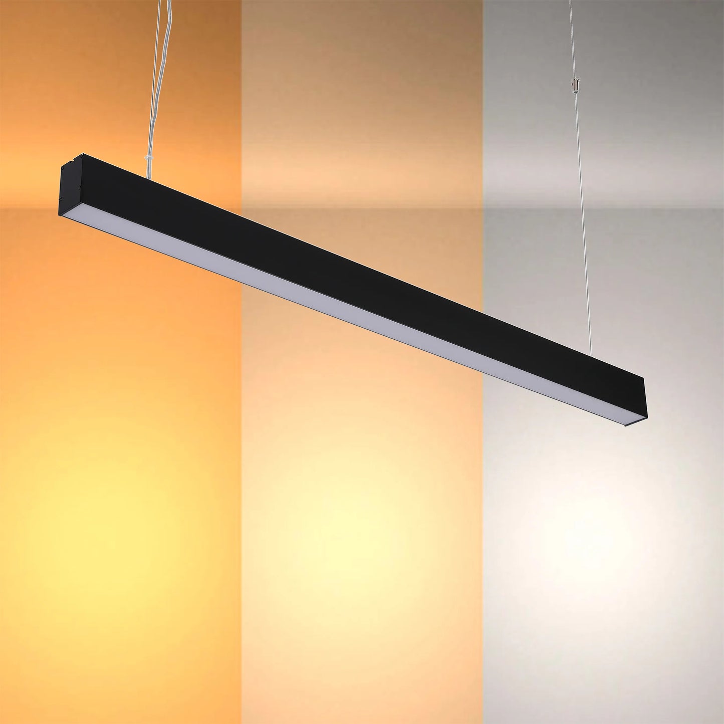 "Lámpara Colgante Lineal LED Moderna - 1200 mm