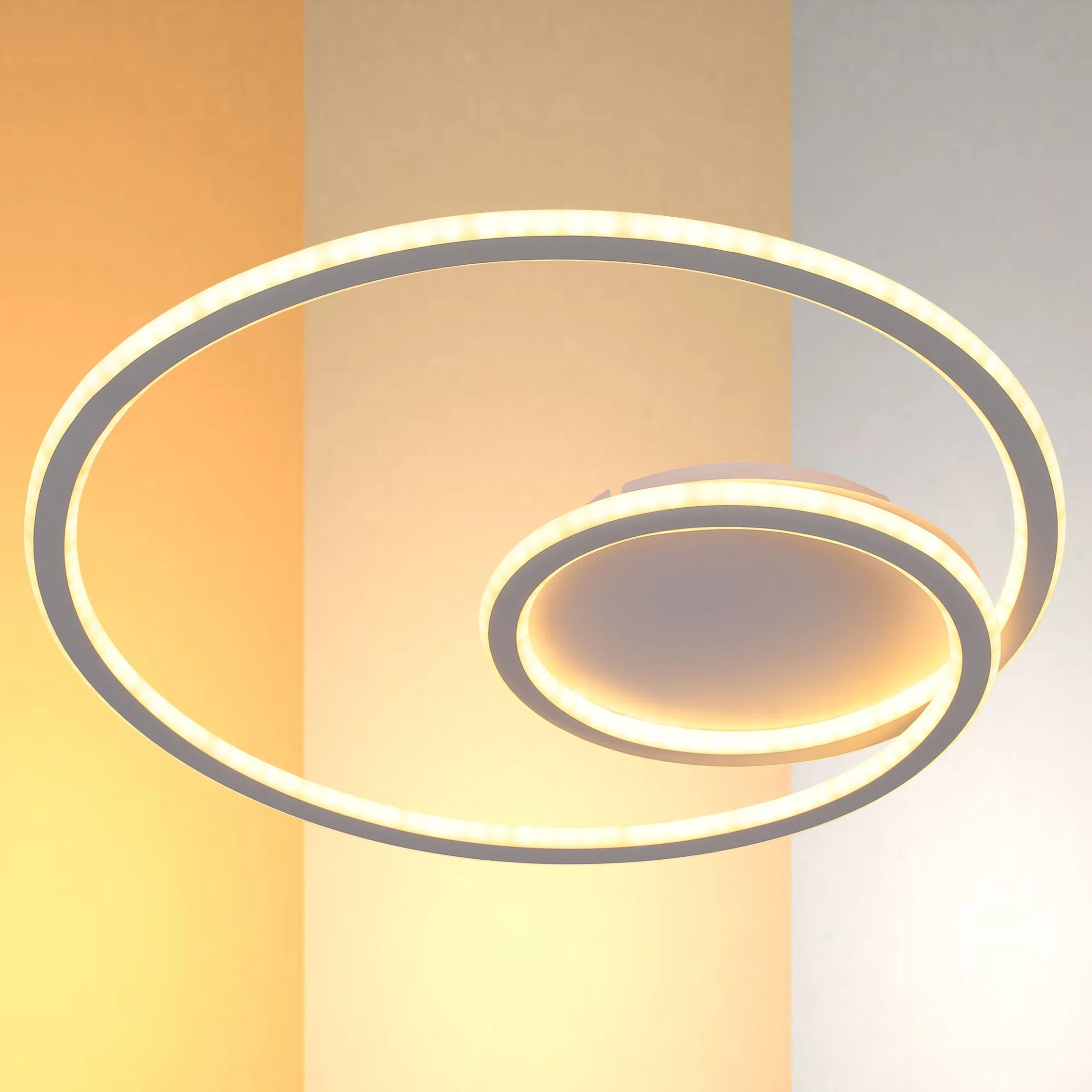 Lámpara de Techo LED en Espiral Moderna, CCT, 40W