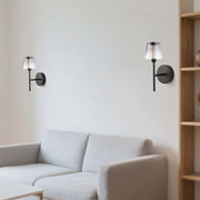 Lámpara LED Aplique de pared decorativo, J wattsB0344-1A Color Negro 3 watts 3000K