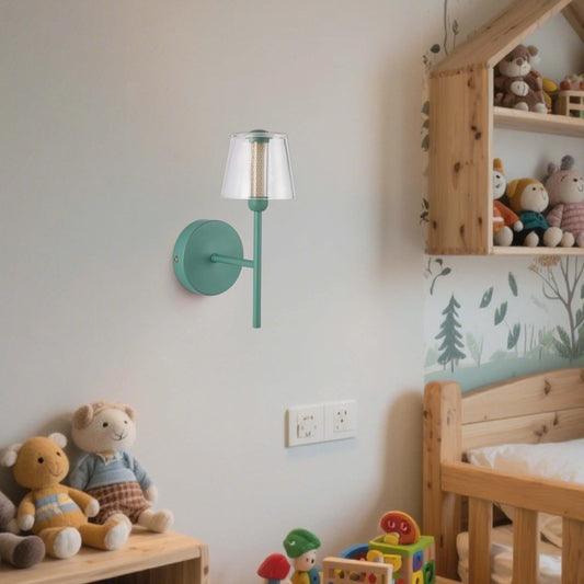 Lámpara LED Aplique de pared decorativo, J wattsB0344-1A Green 3 watts 3000K