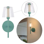 Lámpara LED Aplique de pared decorativo, J wattsB0344-1A Green 3 watts 3000K
