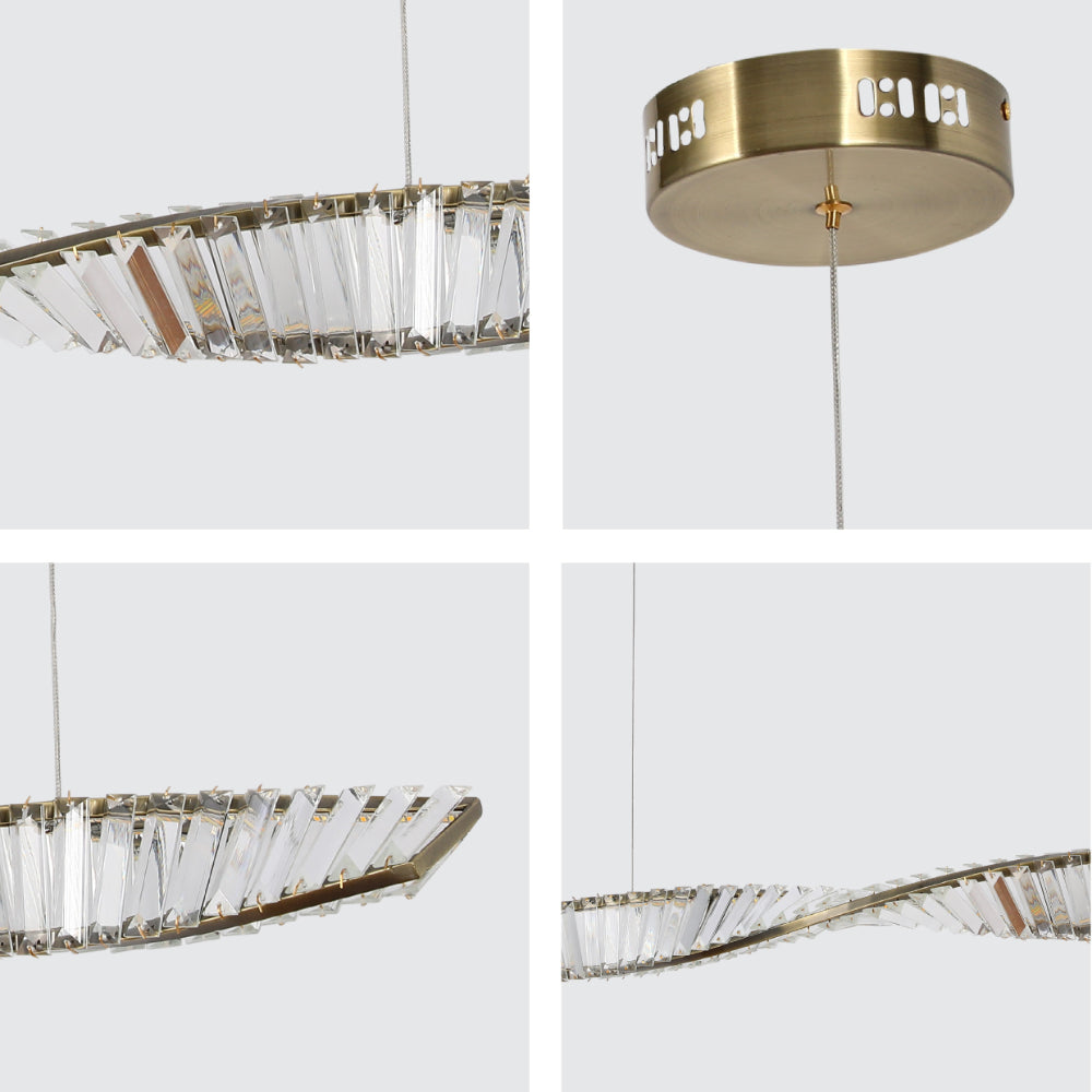 Lampara decorativa, Modelo Lámpara LED 18 watts GOLD 1000X80 3 temperaturas de color (3CCT) (TEKLED)