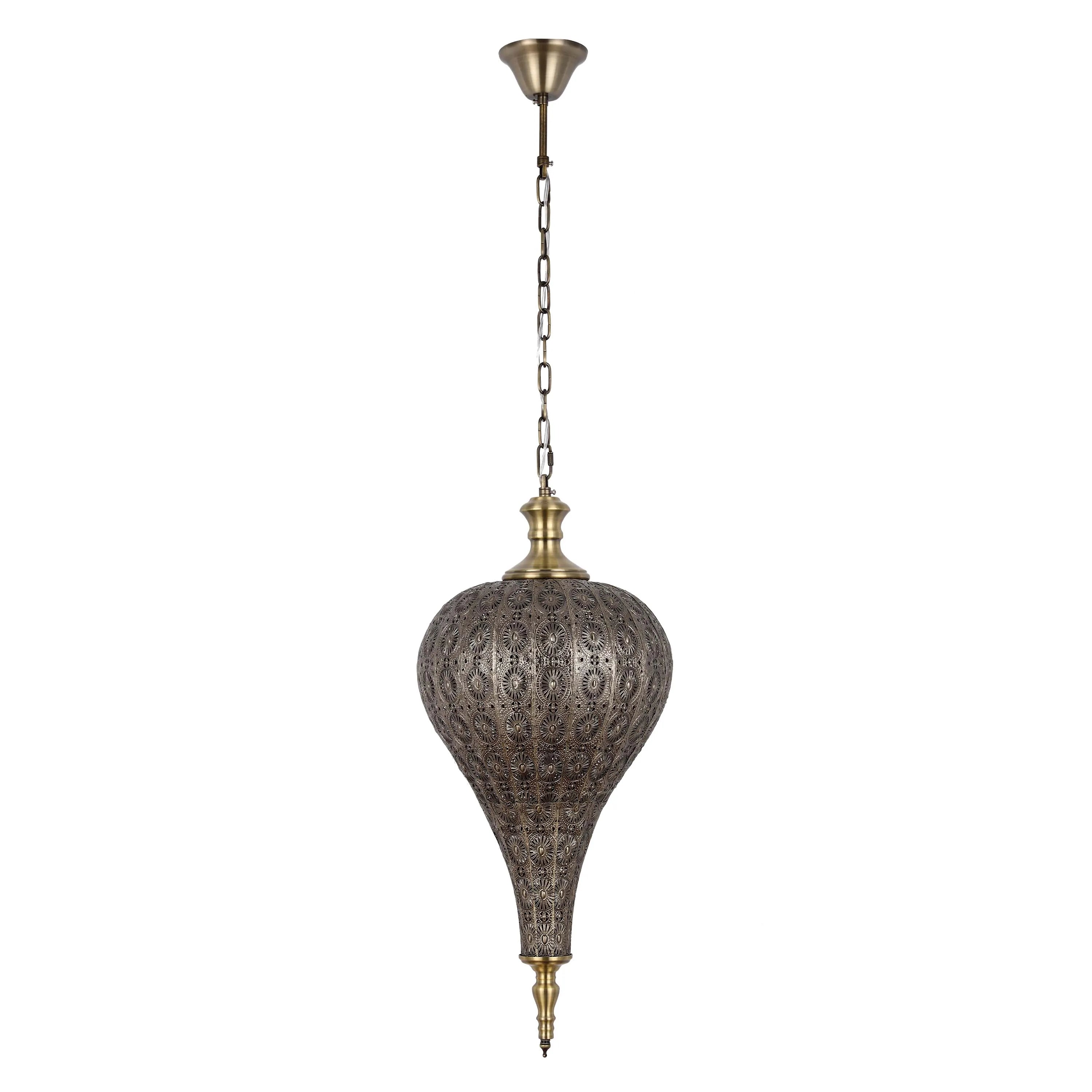 Colección de lámparas colgantes marroquíes ornamentadas