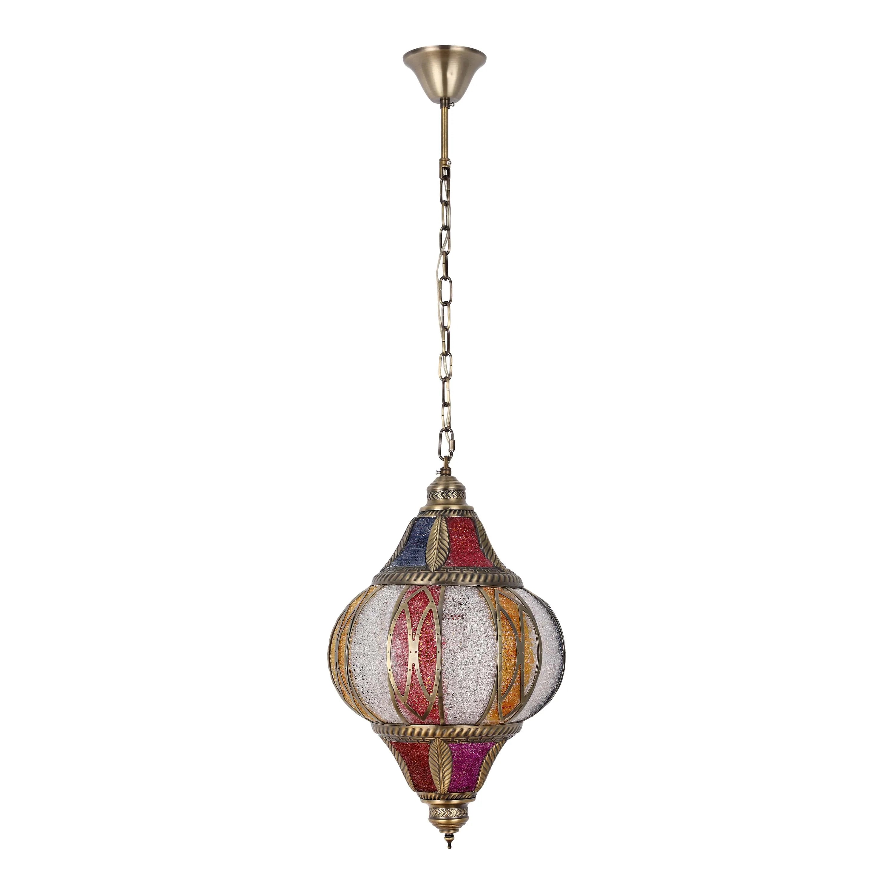 Colección de lámparas colgantes marroquíes ornamentadas