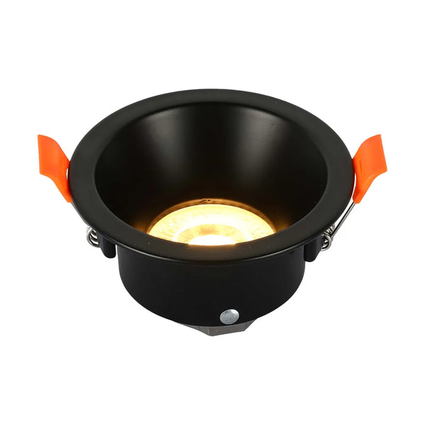 Dispositivo Empotrado GU10 TEKLED Nebula de Bajo Resplandor Fijo Empotrado GU10-Negro-143-03996
