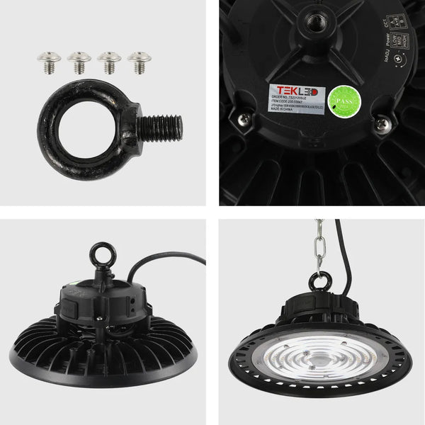 Toma de cerca del Luz LED High Bay Nova con Opciones de Reflector-230-03047