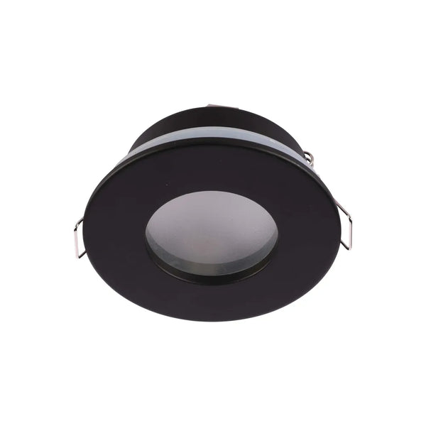 Luminaria empotrada GU10 TEKLED IP65 con caja de conexiones – Negro/Blanco-Negro-143-03406