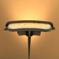 Foco LED de 12W, ideal para jardines modernos, proporcionando luz cálida o verde, perfecto para resaltar paisajes nocturnos.