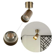 Plano cerrado de la Luz de Techo Orientable GU10 Montada en Superficie-172-030281